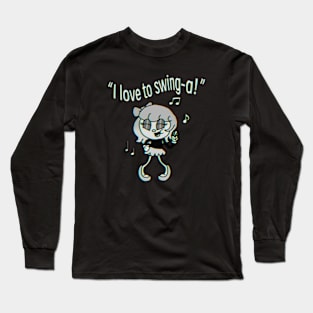 I love to swing-a (vintage style) Long Sleeve T-Shirt